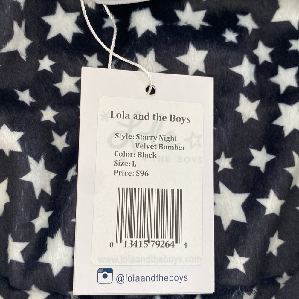 Lola + The Boys Jacket SZ Large - Picture 4 of 7